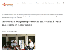 Tablet Screenshot of onderwijsconferentie.org
